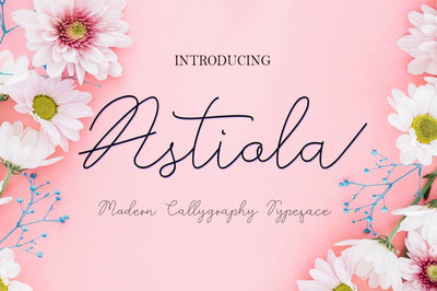 Astiola Font arwah studio 