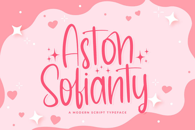 Aston Sofianty - Handwritten Font Font StringLabs 