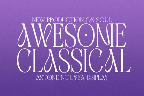 Astone Nouvea Font gatype 