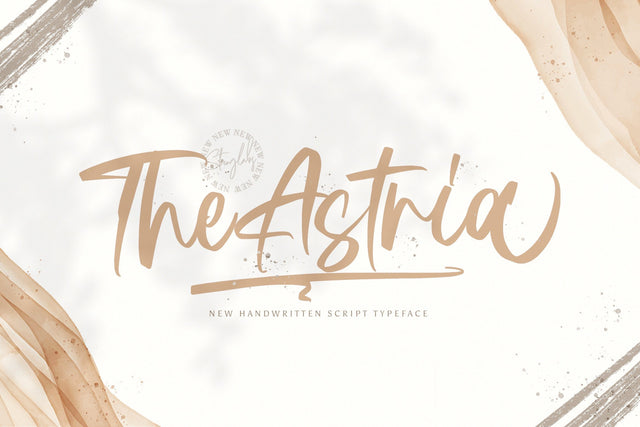 Astria - Handwritten Font Font StringLabs 