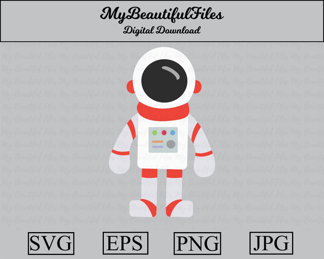 astronaut - space SVG MyBeautifulFiles 