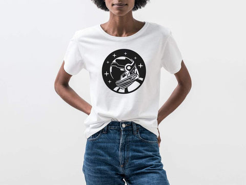 Astronaut SVG, dxf files for plasma, cnc files for wood, space svg, galaxy svg, moon svg, rocket svg, space ship svg, adventure svg SVG CutLeafSvg 