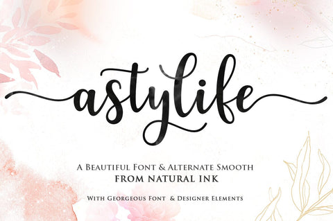 Astylife Font Studio Natural Ink 