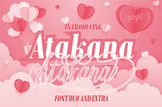 Atakana Font Rama Type 