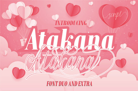 Atakana Font Rama Type 