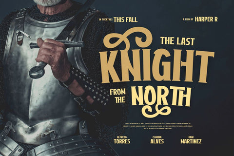 Ateknov | Retro Condensed Font Font twinletter 