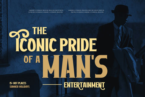 Ateknov | Retro Condensed Font Font twinletter 