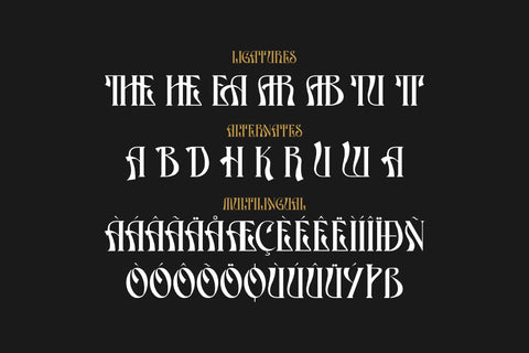 ATHEAR Typeface Font Storytype Studio 