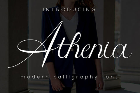 Athenia Font Attype studio 