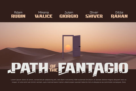 ATHEWE | Display Hero Font Font twinletter 