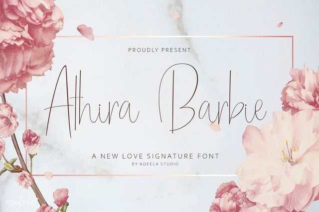 Athira Barbie Font azkiyaazka026 