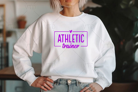 Athletic trainer Svg Png Files, Sport Medicine Svg, Sport Trainer svg, Athletic training gift SVG DesignDestine 