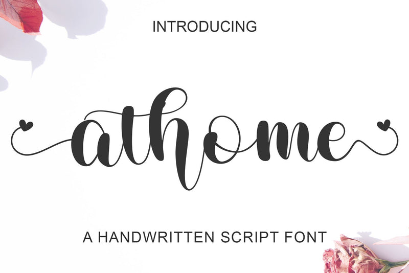 Athome Font letterbeary 