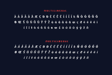 Atiku Font twinletter 