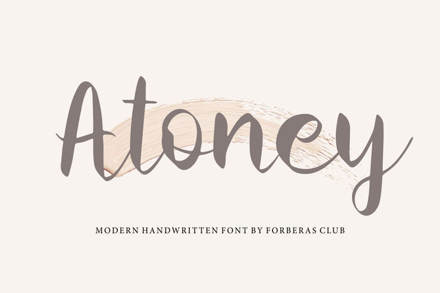 Atoney Font Forberas 
