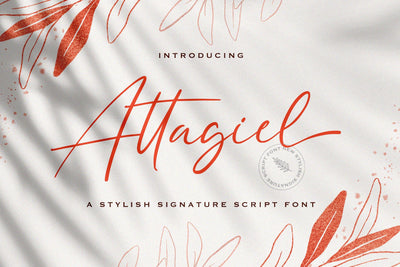 Attagiel - Handwritten Font Font StringLabs 