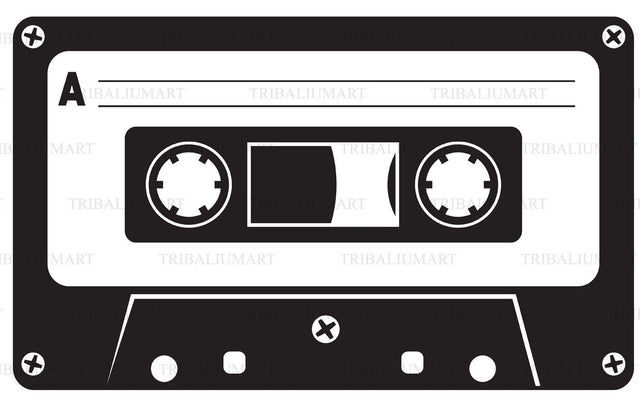Audio cassette tape SVG TribaliumArtSF 