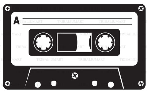 Audio cassette tape SVG TribaliumArtSF 