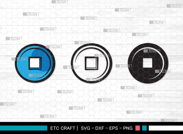 Audio Control Buttons SVG | Control Buttons Svg | Music Button Player Svg | Buttons Svg | Audio Button Clipart SVG ETC Craft 