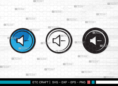 Audio Control Buttons SVG | Control Buttons Svg | Music Button Player Svg | Buttons Svg | Audio Button Clipart SVG ETC Craft 