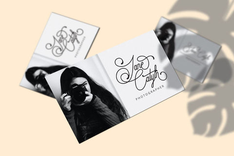 Audrena - Beautiful Monoline Font Font PutraCetol Studio 