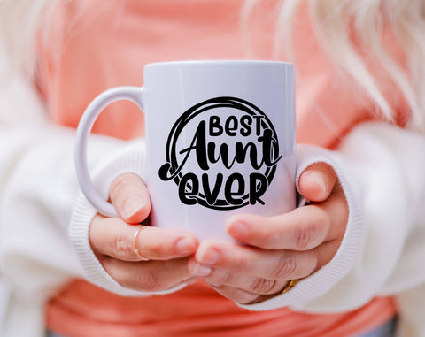 Aunt Quotes SVG Bundle, 6 Designs, Aunt Sayings SVG, Auntie Is My Bestie SVG, Best Aunt Ever SVG, Crazy Sisters Make The Best Aunts SVG SVG HappyDesignStudio 