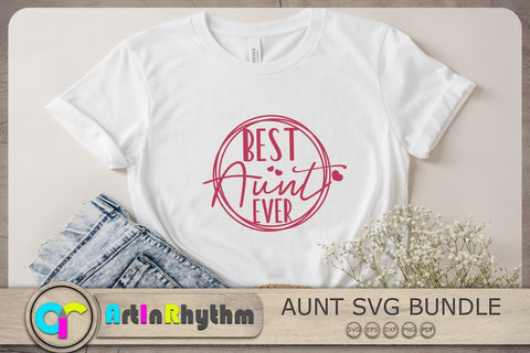 Aunt Svg Bundle, Aunt Svg, Auntie Svg, Best Aunt Ever Svg SVG Artinrhythm shop 