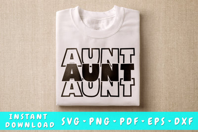 Aunt SVG SVG HappyDesignStudio 