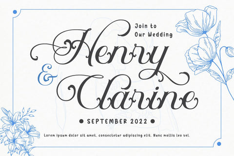 Auntha Clear | Script Font Font twinletter 