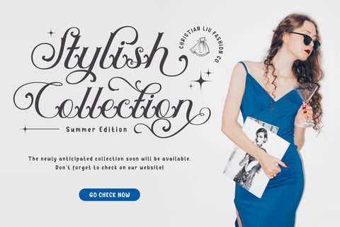 Auntha Clear | Script Font Font twinletter 