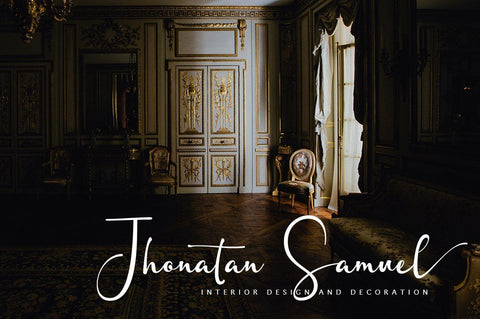 Aunther Signature Font Rotterlab studio 