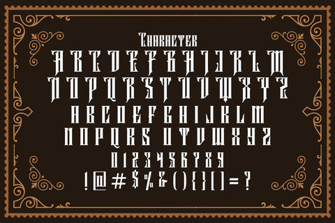 Aurel Shine - Blackletter Font Font StringLabs 