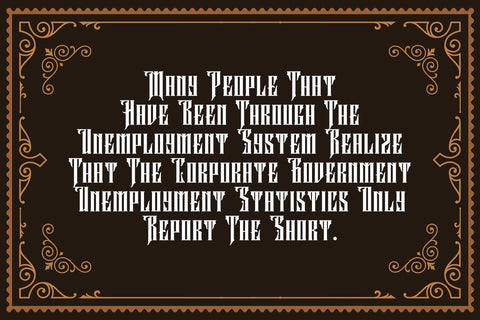 Aurel Shine - Blackletter Font Font StringLabs 