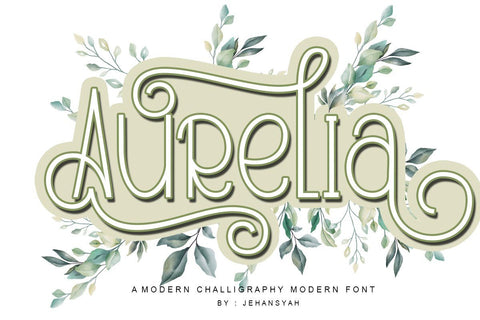 Aurelia Font JH-CreativeFont 