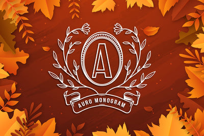 Auro - Monogram Font Abo Daniel Studio 