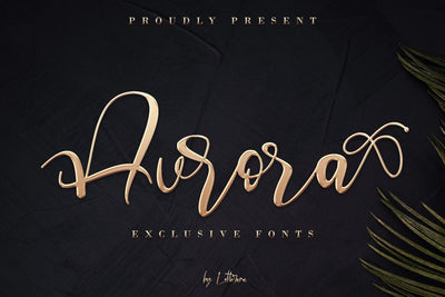Aurora Font Letterara