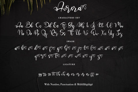 Aurora Font Letterara