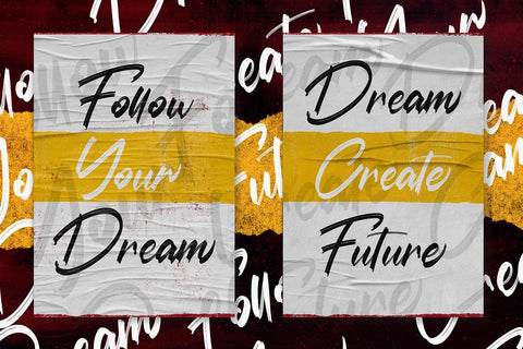 Austhind - Stylish Brush Font Font StringLabs 