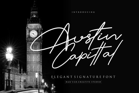 Austin Capittal Font Hans Co 
