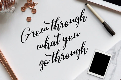 Austina Script Font Zane Studio55 