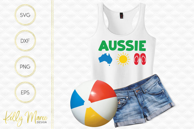Australia - Aussie SVG Cut File Kelly Maree Design 