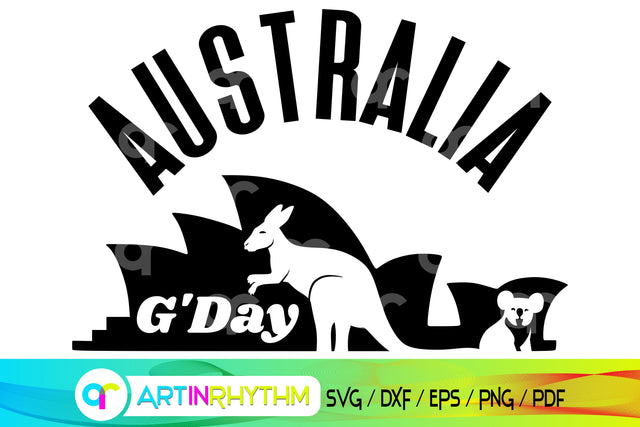 australia svg, happy australia day svg SVG Artinrhythm shop 