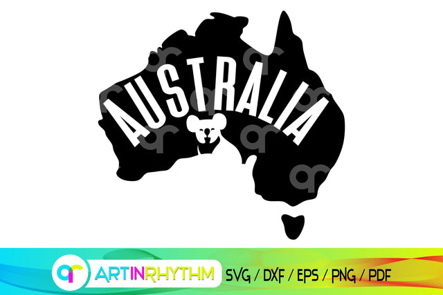 australia svg, koala svg, happy australia day svg SVG Artinrhythm shop 