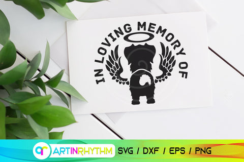 Australian Shepherd Pet Dog Memorial SVG SVG Artinrhythm shop 