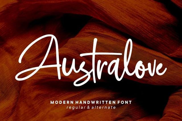 Australove Font Garisman Studio 
