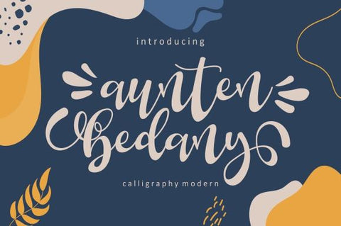 auten bedany Font eknojistudio99