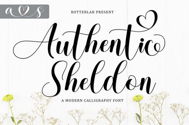 Authentic Sheldon Font Rotterlab studio 