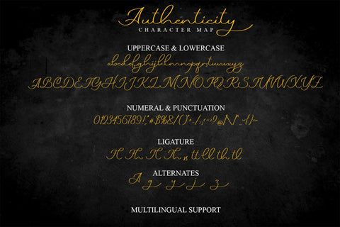 Authenticity Font love script 