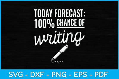 Author Journalist Teacher Writing Content Creator Svg Design SVG artprintfile 