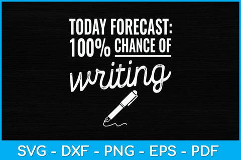 Author Journalist Teacher Writing Content Creator Svg Design SVG artprintfile 